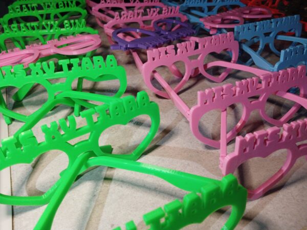 Anteojos impresos en 3D