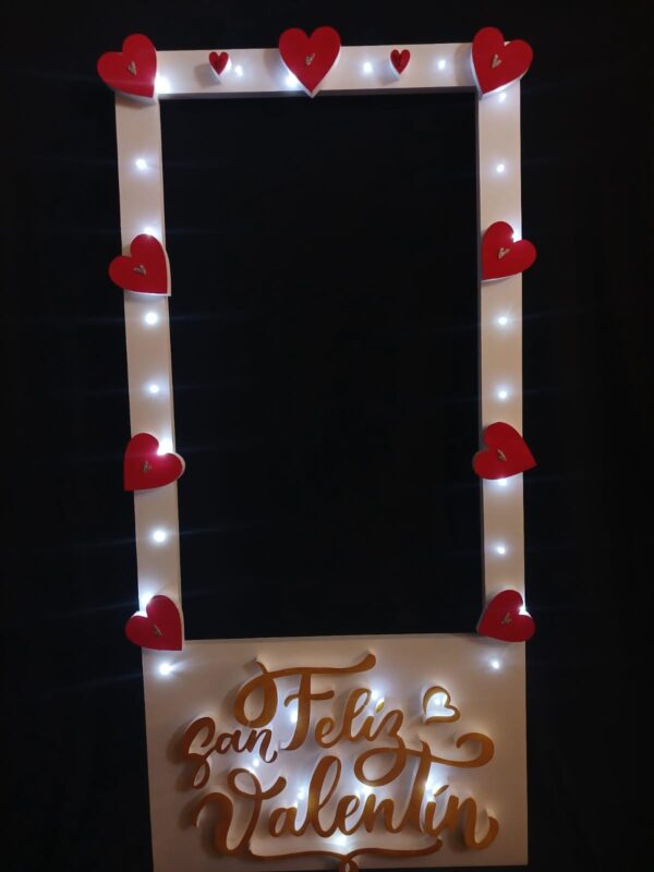 Marco para fotos polifan san valentin