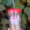 Vaso de acrilico personalizado