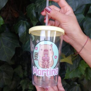 Vaso Acrilico Capybara